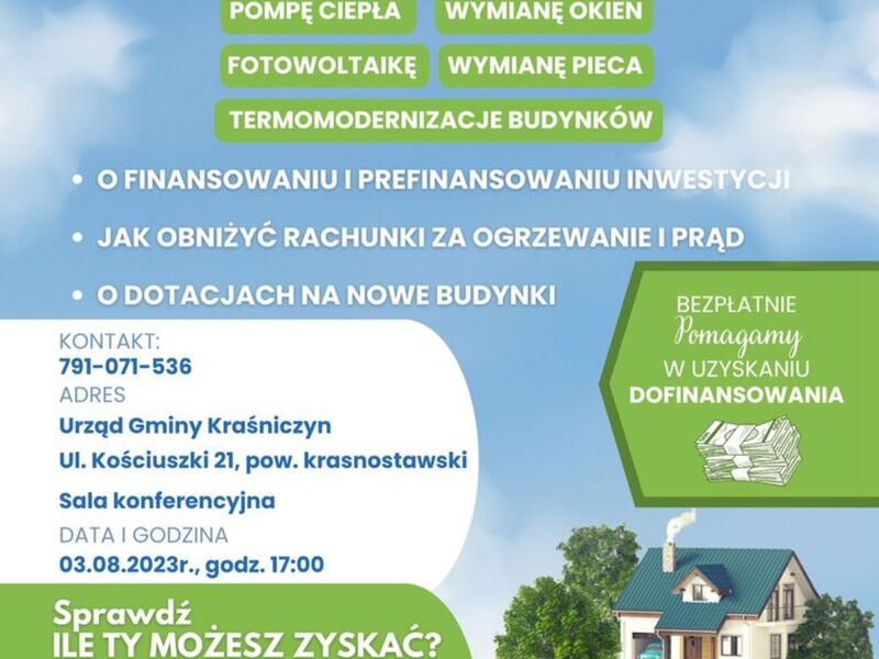 Plakat spotkania