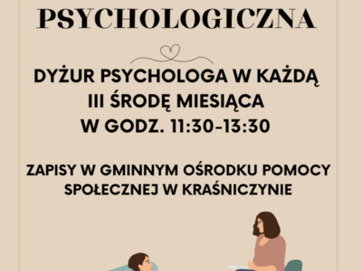 Bezpłatna pomoc psychologiczna