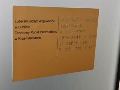 Tabliczka informacyjna
