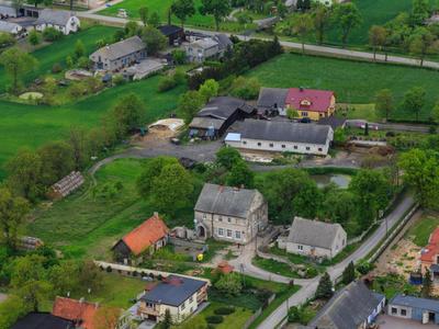 Zdjęcie pól wykonane z lotu ptaka