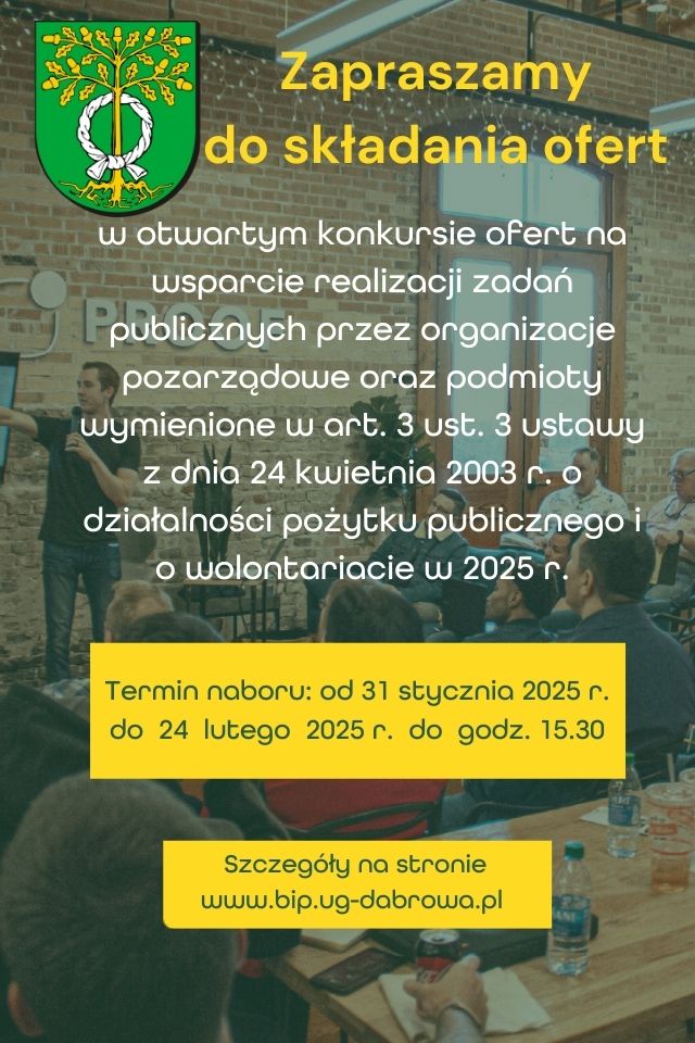 ogłoszenie o konkursie