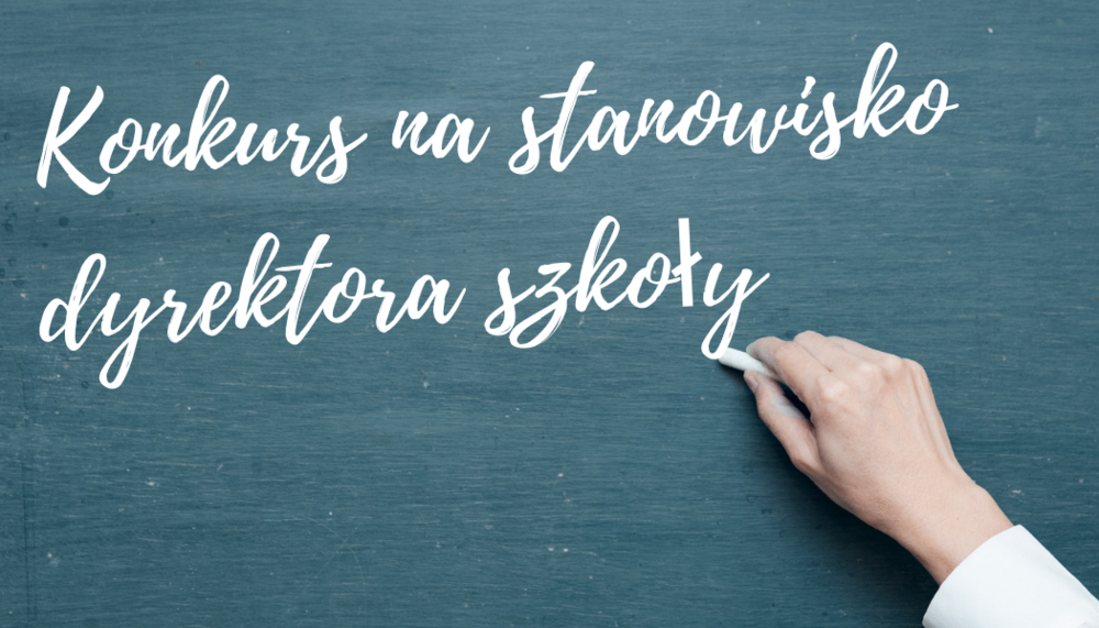 grafika konkurs na stanowisko dyrektora szkoły 