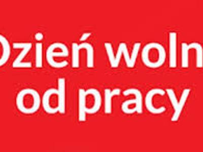 grafika dzień wolny od pracy