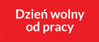 grafika dzień wolny od pracy