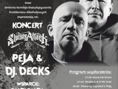 Plakat. Koncert w Dąbrowie