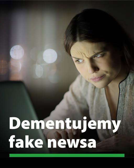 Grafika - dementowanie nieprawdziwych informacji.