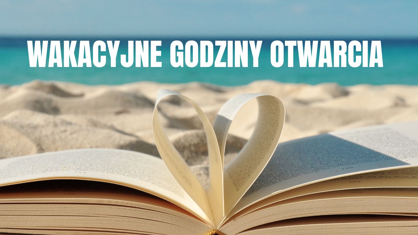 Grafika biblioteka w wakacje
