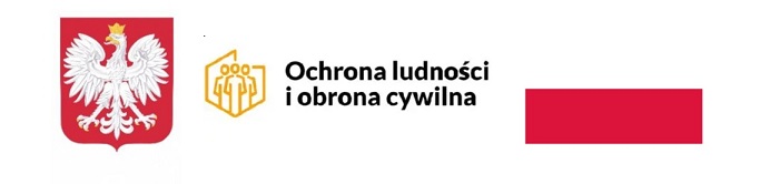 loga Programu Ochrony Ludności i Ochrony Cywilnej w 2025 dla jednostek samorządu terytorialnego. 