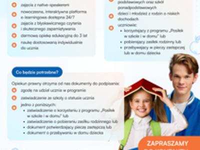 Oferta bezpłatnych zajęć edukacyjnych.