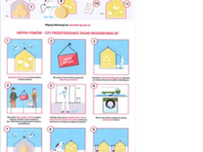 Komunikat dot. ptasiej grypy 1.