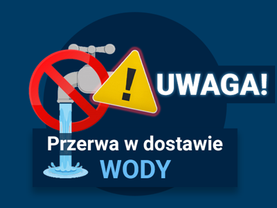 grafika przerwa w dostawie wody.