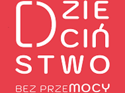 Logo programu dzieciństwo bez przemocy