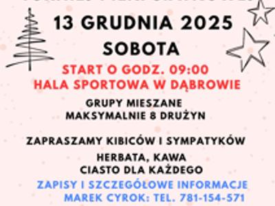 Plakat - Mikołajkowy turniej siatkowy