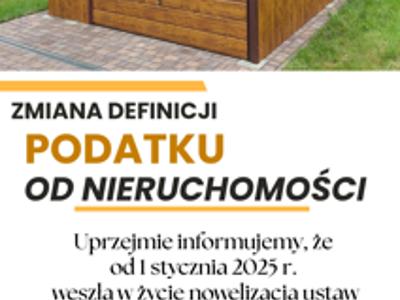 Informacja dot. zmian podatkowych cz. I