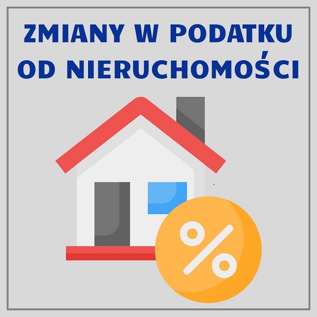 Grafika zmiany w podatku od nieruchomości 