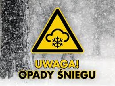 grafika opady śniegu
