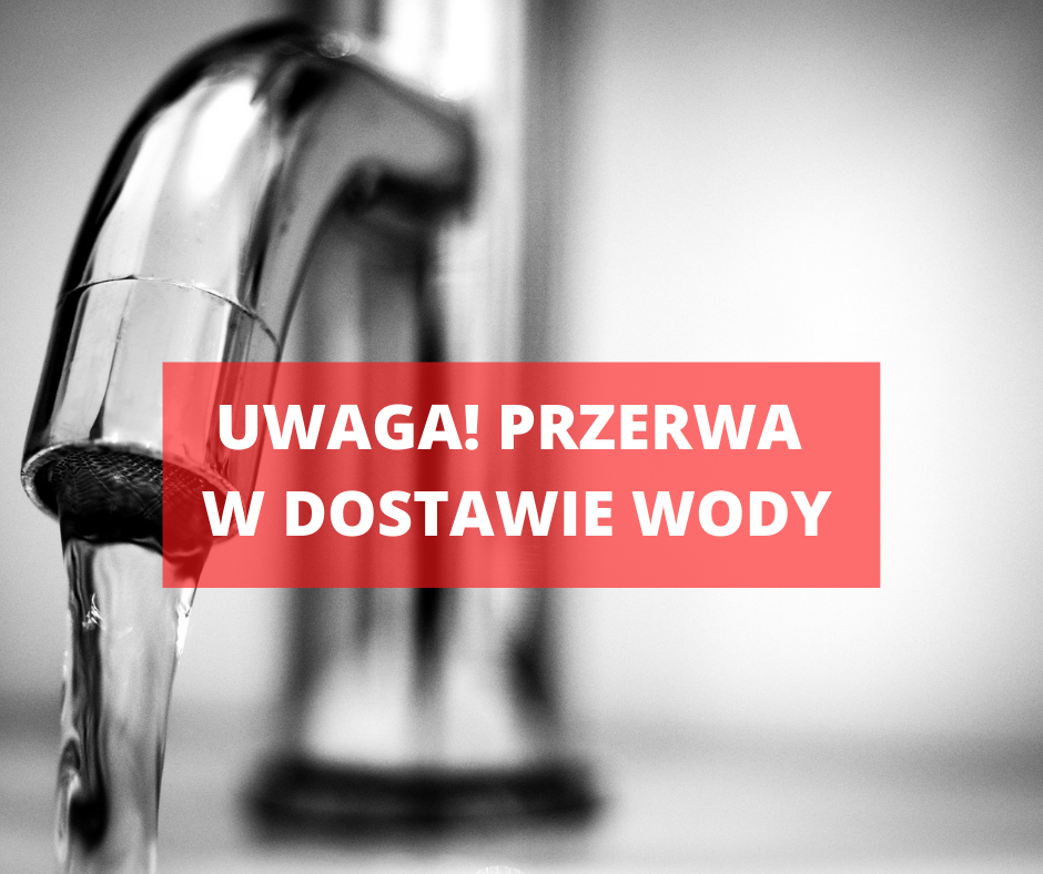 grafika przerwa w dostawie wody 