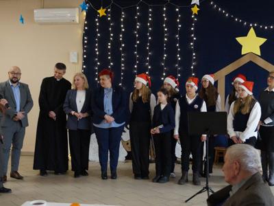 zdjęcie ze spotkania wigilijnego