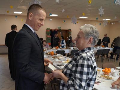 zdjęcie ze spotkania wigilijnego