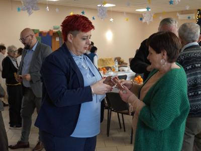 zdjęcie ze spotkania wigilijnego