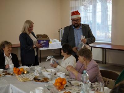 zdjęcie ze spotkania wigilijnego