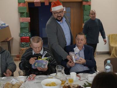 zdjęcie ze spotkania wigilijnego