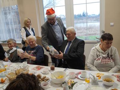 zdjęcie ze spotkania wigilijnego