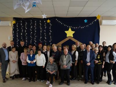 zdjęcie ze spotkania wigilijnego