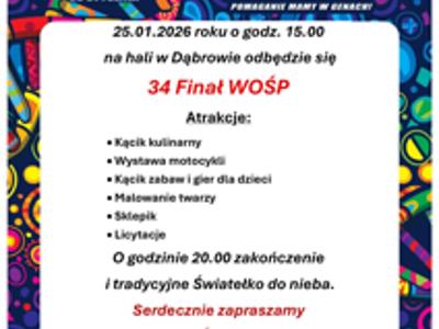 Plakat Finał WOŚP