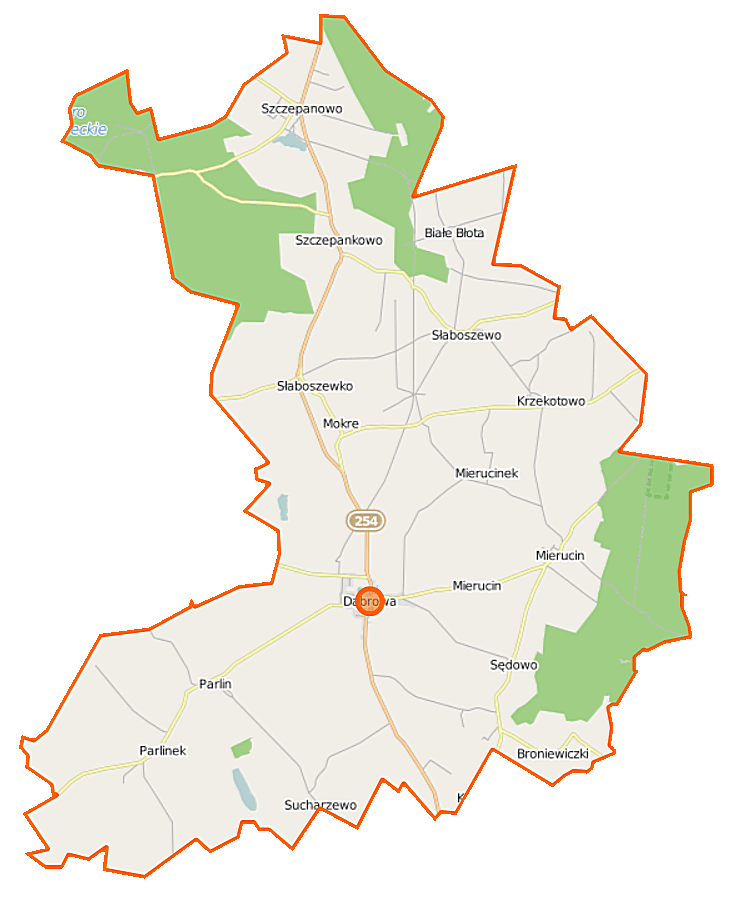 mapa gminy
