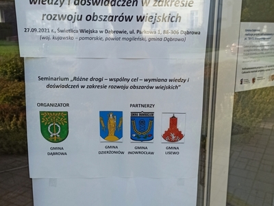 Seminarium w Gminie Dąbrowa