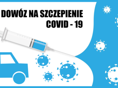 Ulotka dowóz na szczepienie