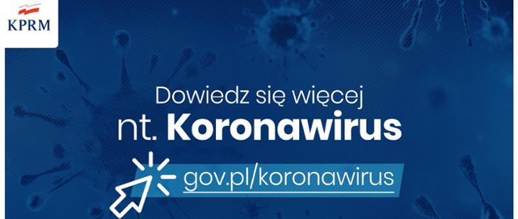 Koronawirus plakat