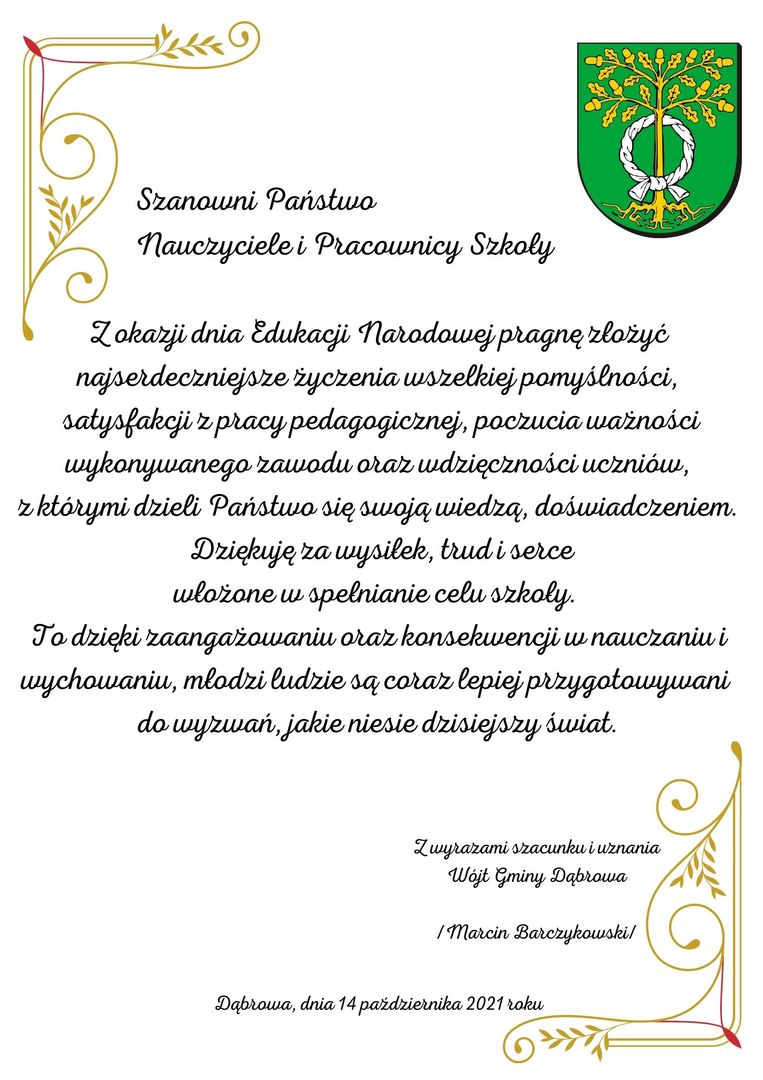 Dzień Edukacji Narodowej