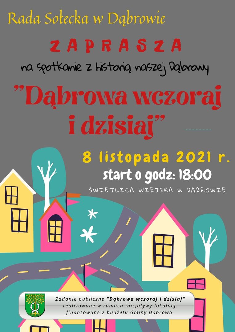 Spotkanie z cyklu spotkań dotyczących historii Dąbrowy