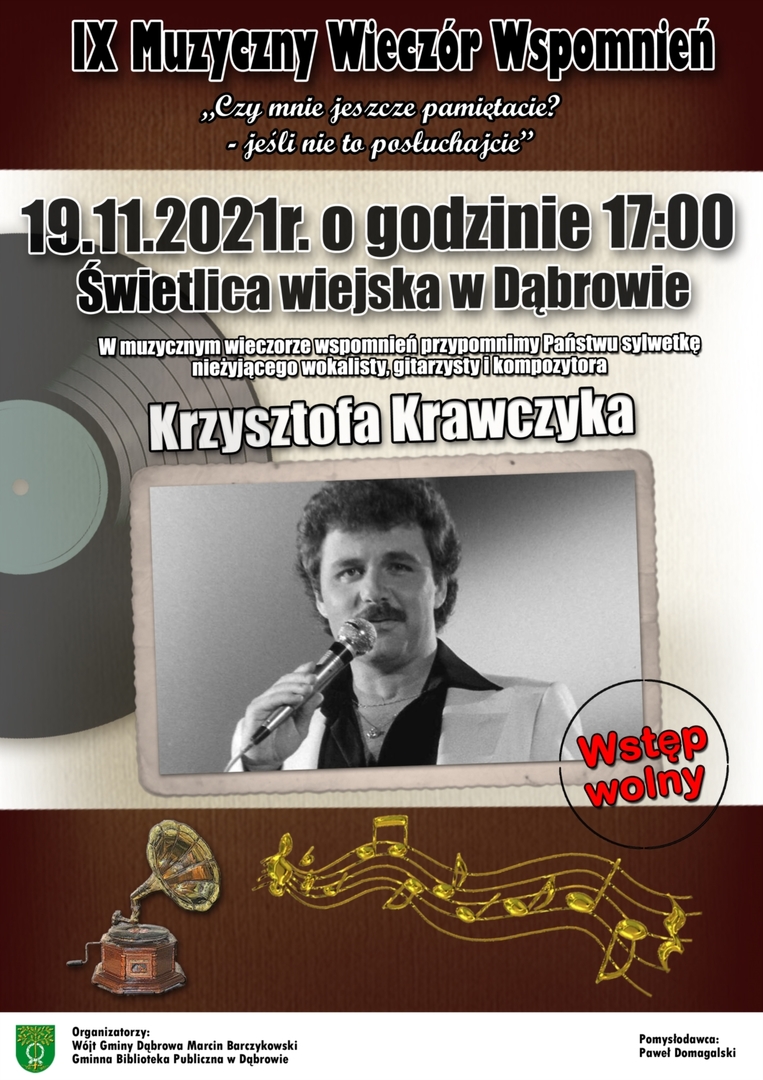 IX Muzyczny Wieczór Wspomnień - Krzysztof Krawczyk