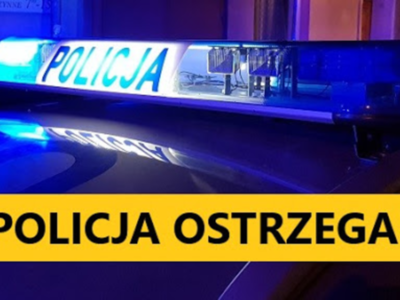 zdjęcie policja ostrzega
