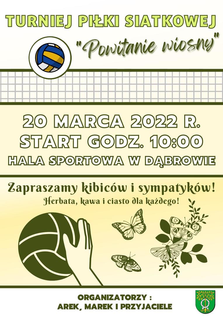 Turniej Piłki Siatkowej "Powitanie Wiosny"