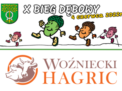 Firma HAGRIC Woźniecki sponsorem X Biegu Dębowego