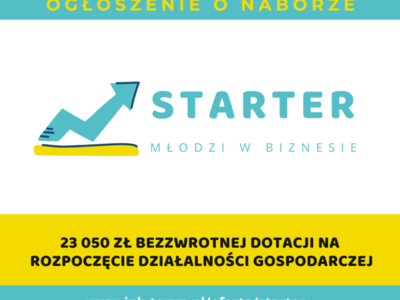 Projekt "STARTER - Młodzi w biznesie"