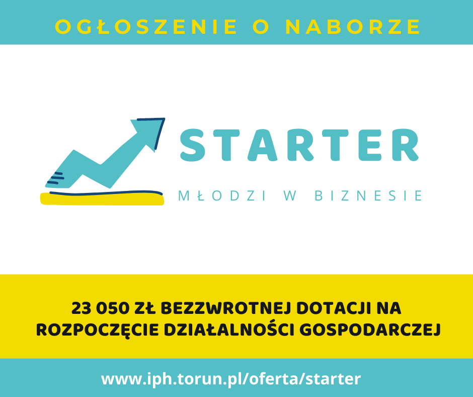 Projekt "STARTER - Młodzi w biznesie"