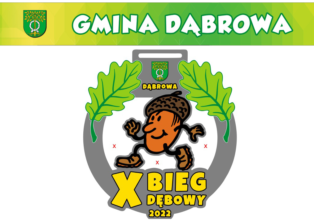 Medal - X Bieg Dębowy