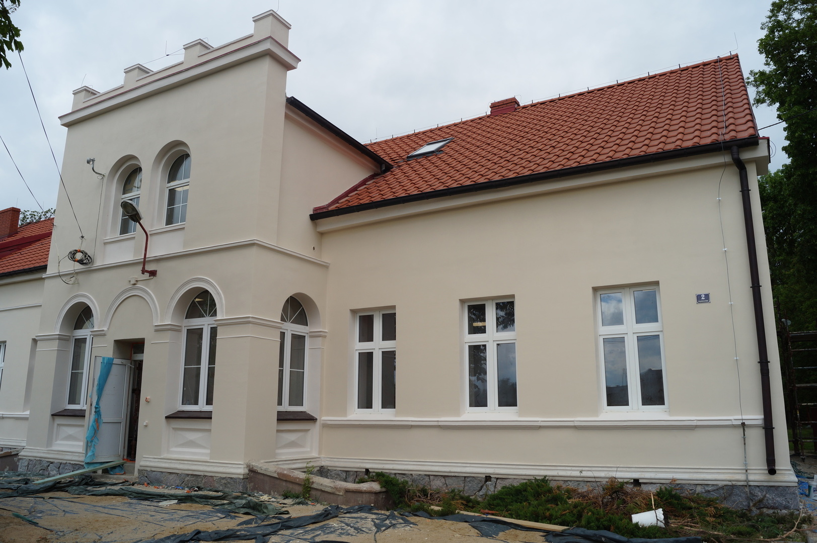 Zdjęcie remontu przedszkola.