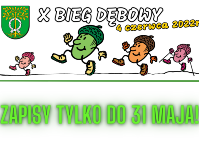 Zapisy tylko do 31 maja!