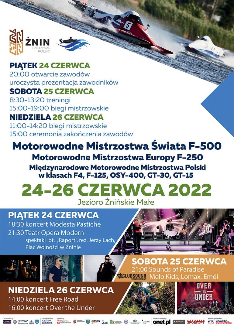Motorowodne Mistrzostwa Świata w Żninie