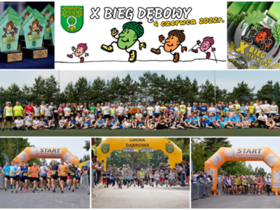 Podziękowania - X Bieg Dębowy