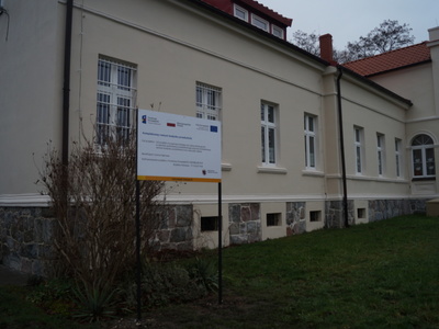 zdjęcie budynku przedszkola po remoncie.