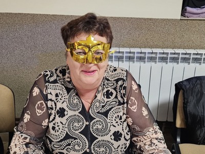 Zdjęcie z balu seniorów.