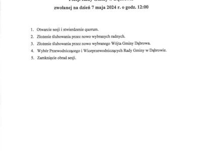 Postanowienie Komisarza Wyborczego II w Bydgoszczy