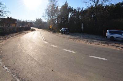 Droga relacji Podborze Pałapus Sulęcin Szlachecki Jelonki [400x265]